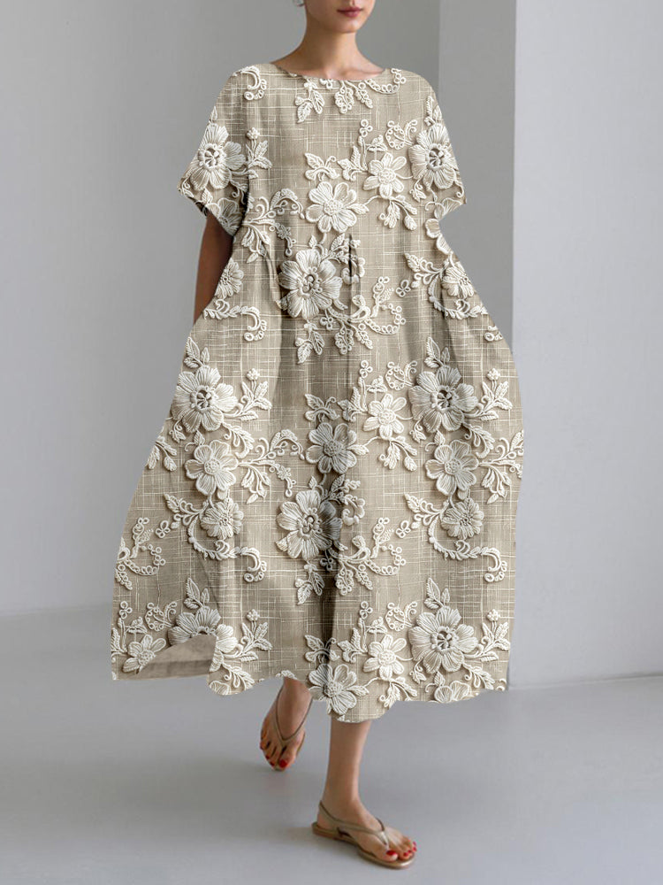 Vestido con Estampado de Flores Aitana™