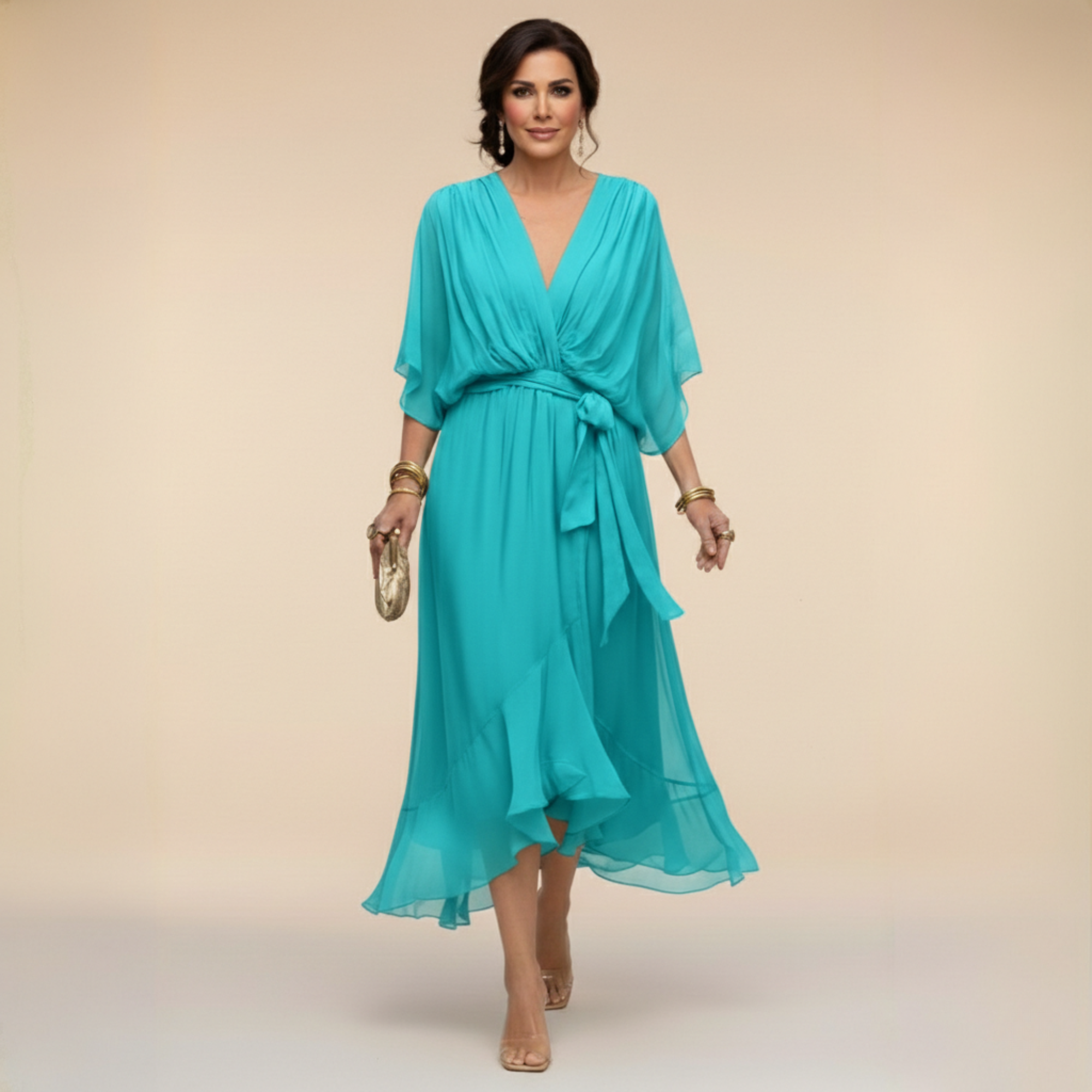 Elena – Vestido fluido de verano