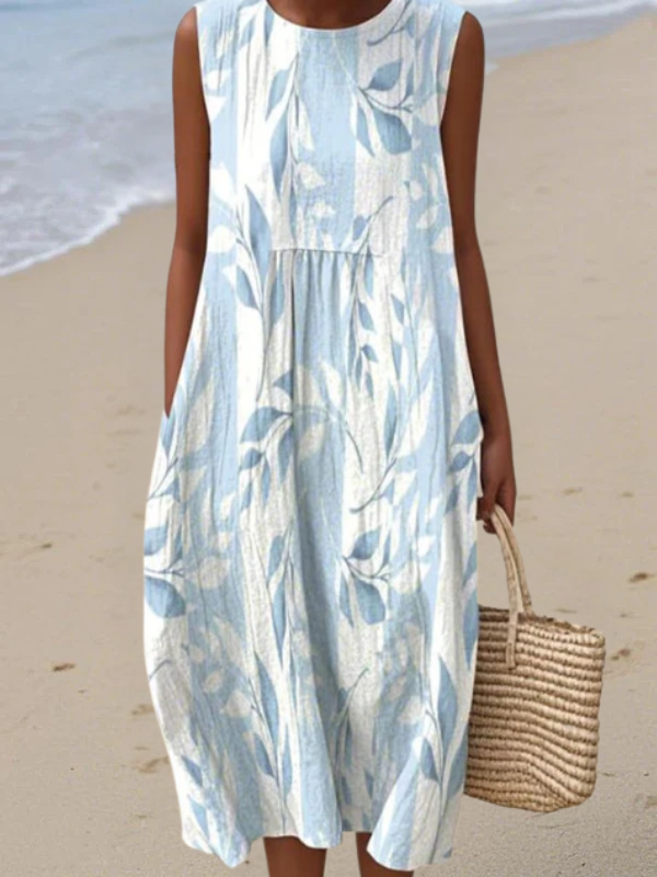 Vestido Midi Camila™ Leafy