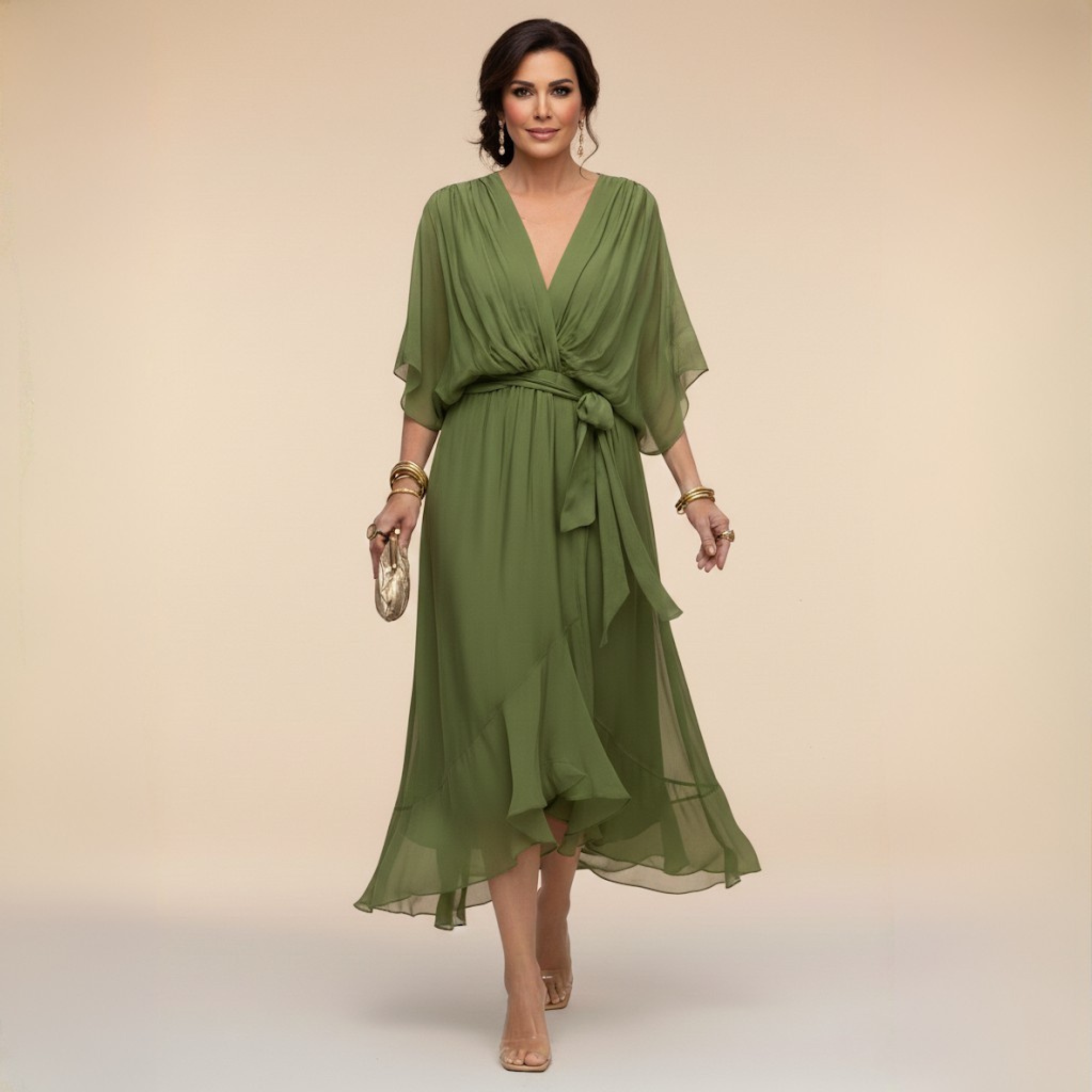 Elena – Vestido fluido de verano
