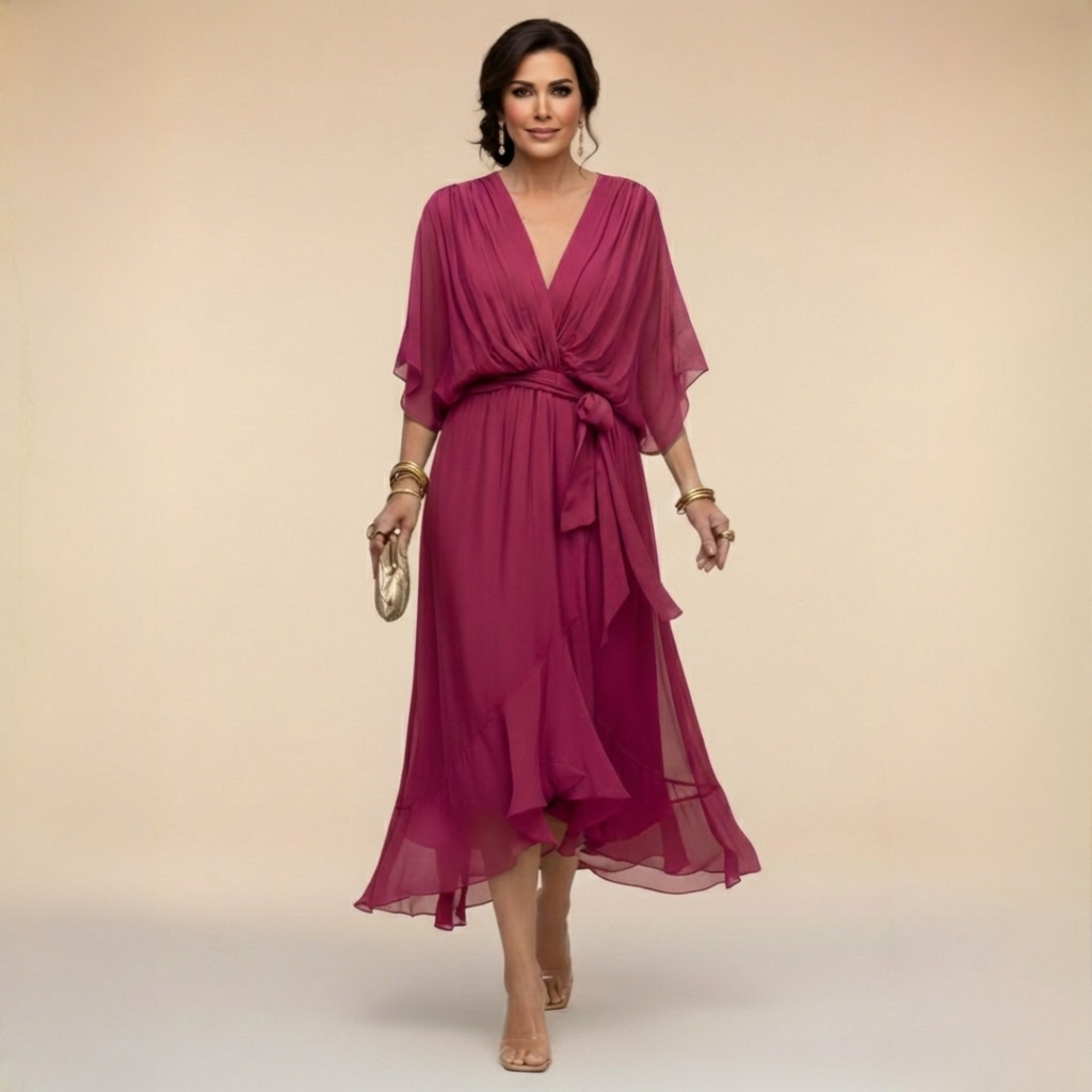 Elena – Vestido fluido de verano