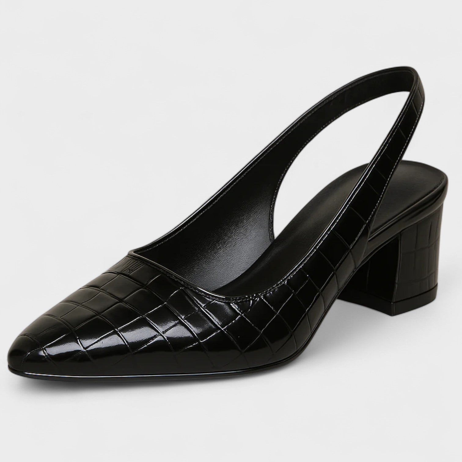 Vera – Sapatos de salto alto crocodilo