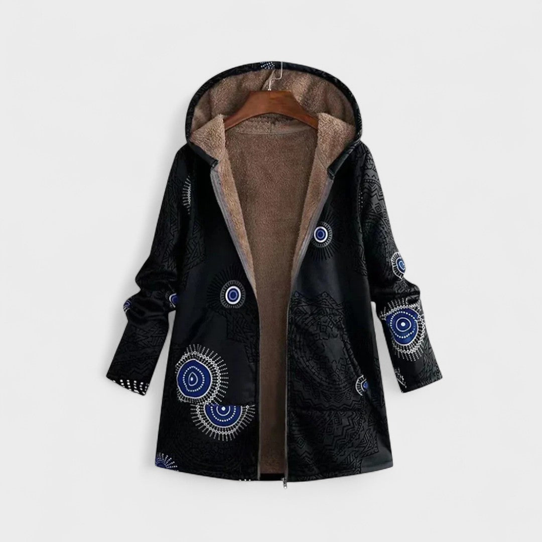 Aurora - Casaco com capuz quente e macio