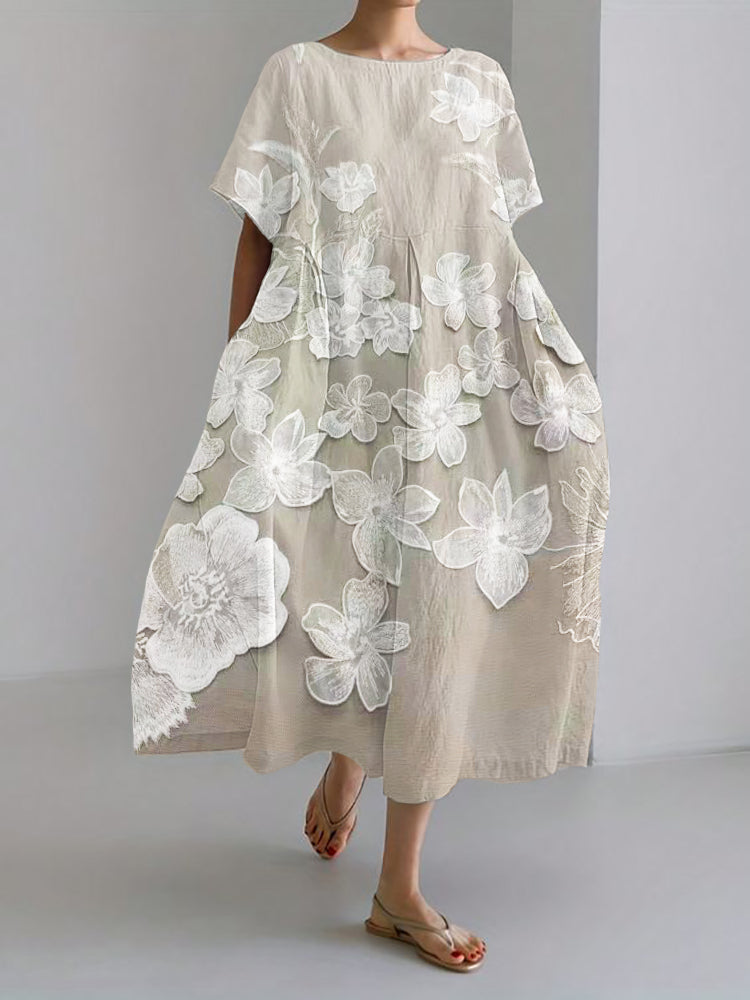 Elena™ Vestido Elegante con Estampado Floral