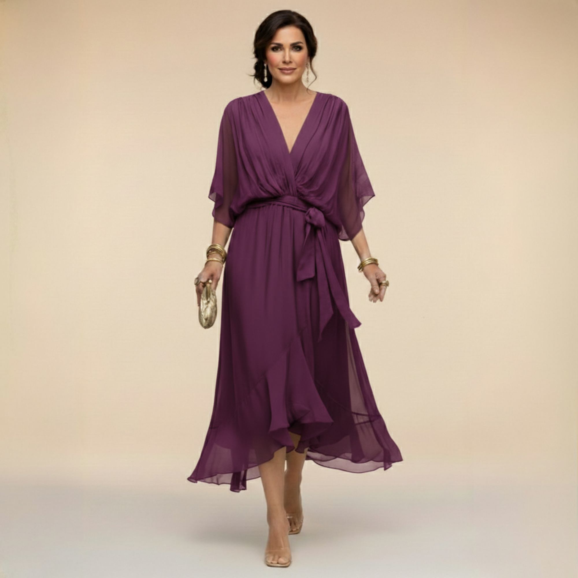 Elena – Vestido fluido de verano