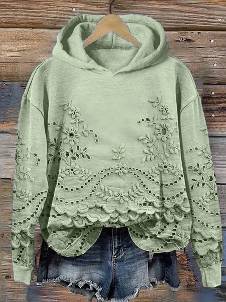 Lola™ Sudadera Vintage Impresa