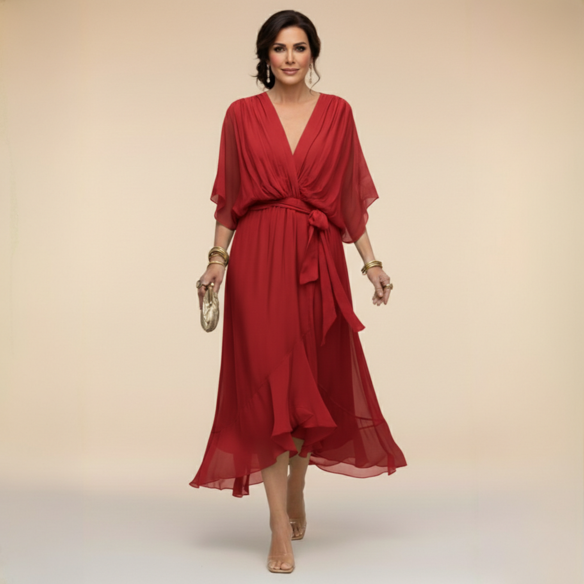 Elena – Vestido fluido de verano