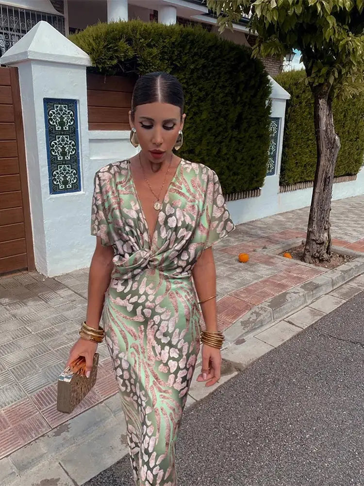 Raquel | Vestido Com Decote Em V