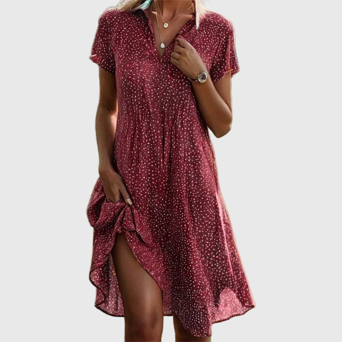 Paz | Vestido Midi Lujo