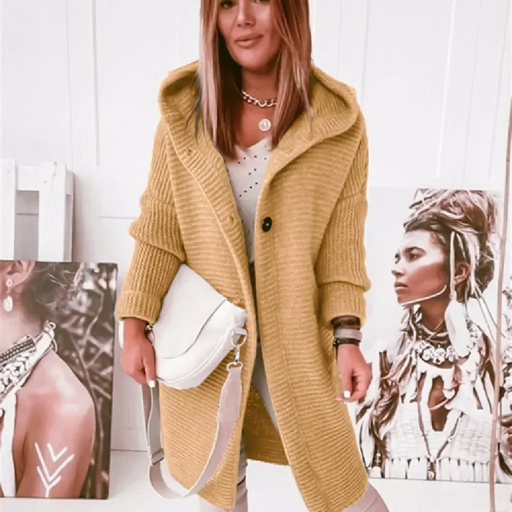 Cristina - Casaco de Malha Elegante