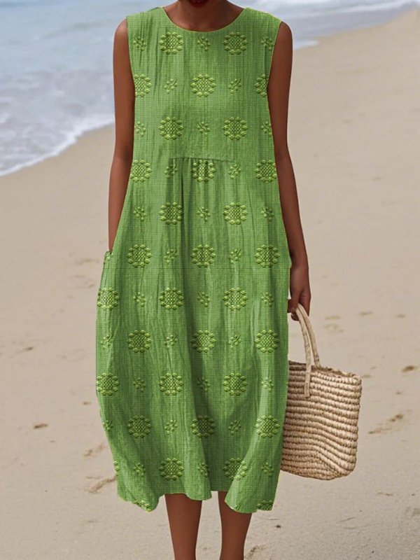 Vestido Midi Patrón Raquel™