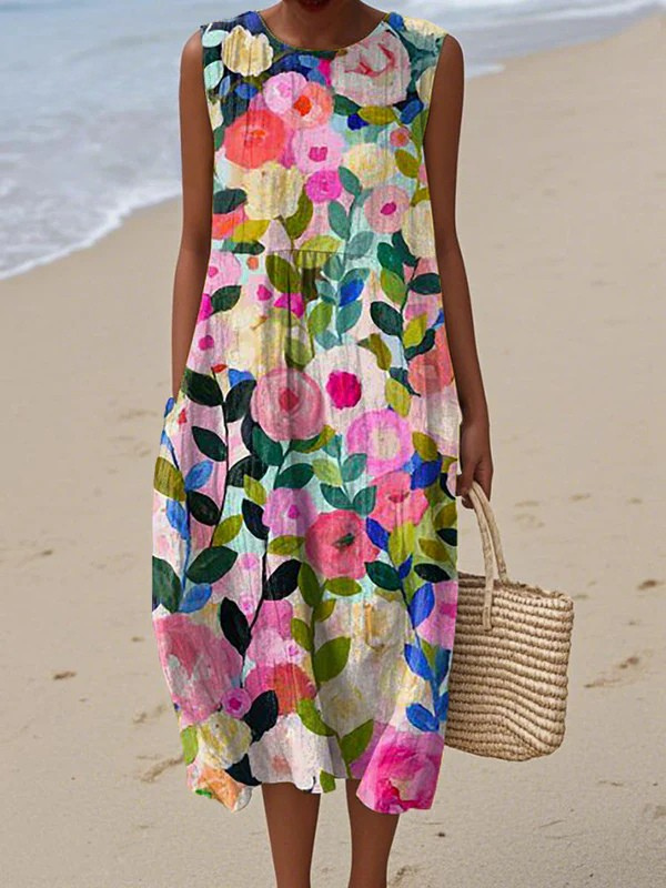 Vestido Midi Floral Valentina™