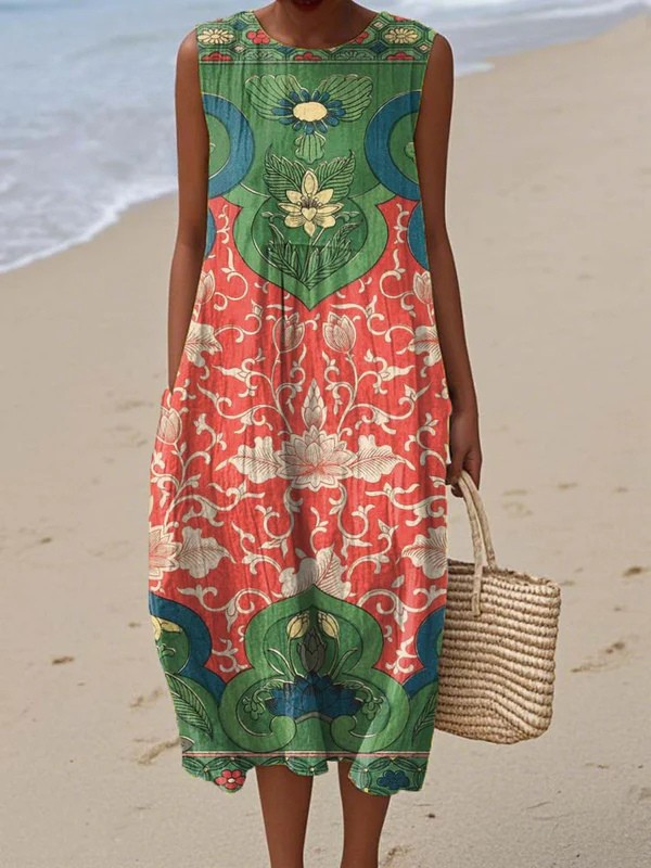 Andrea™ Vestido Midi Bohemio