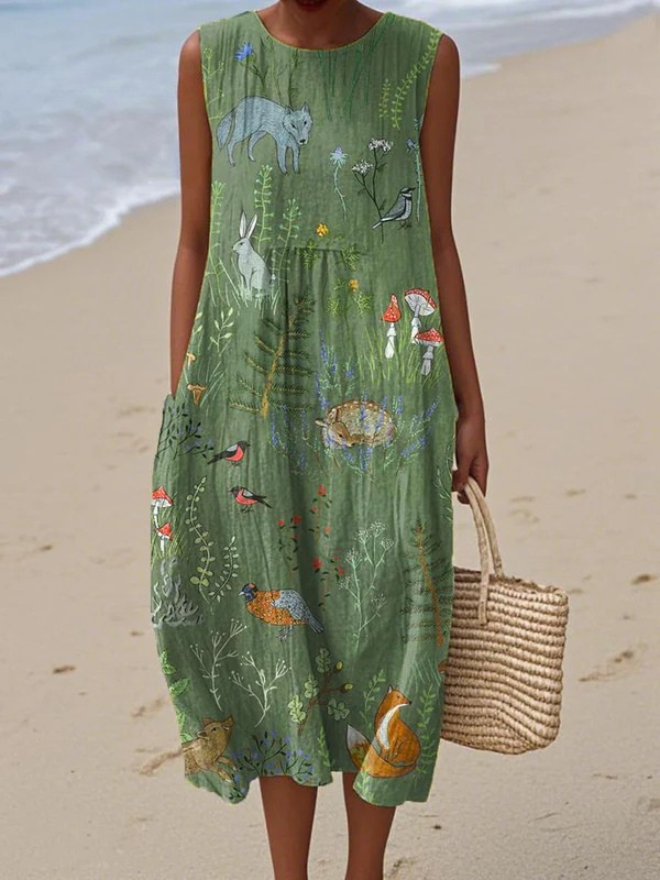 Lola™ Woodland Midi Dress