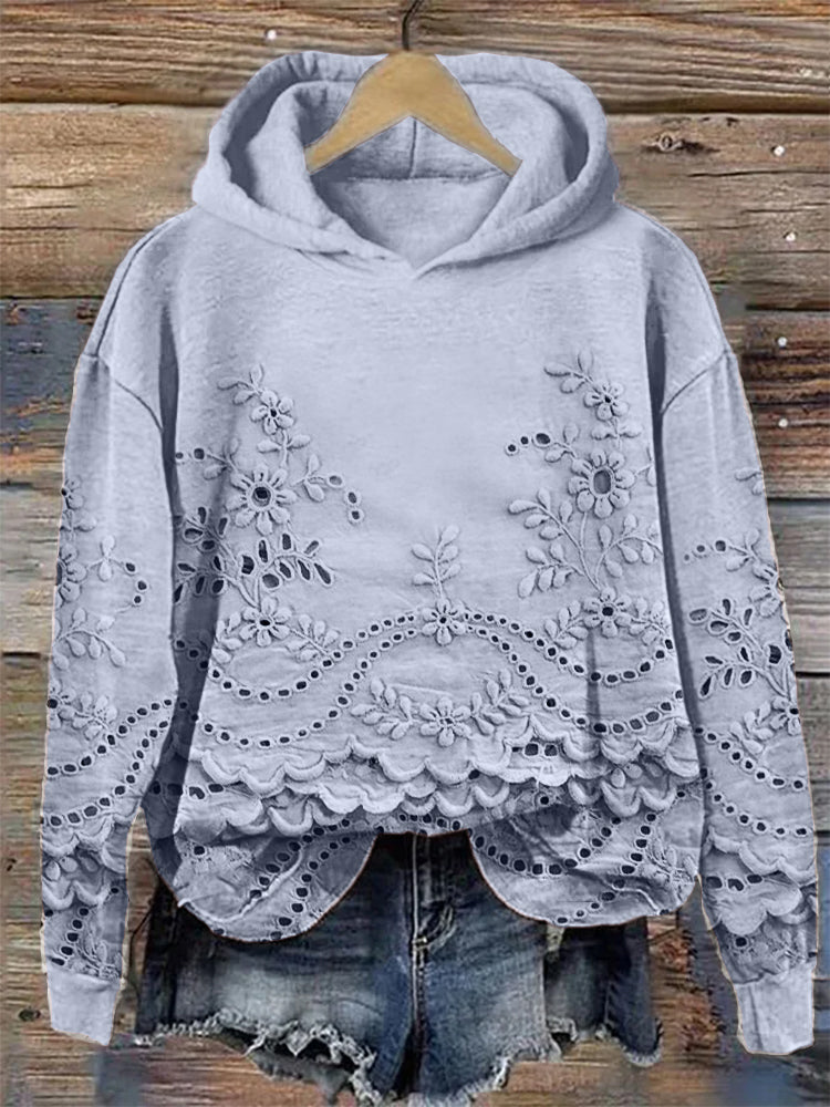Lola™ Sudadera Vintage Impresa