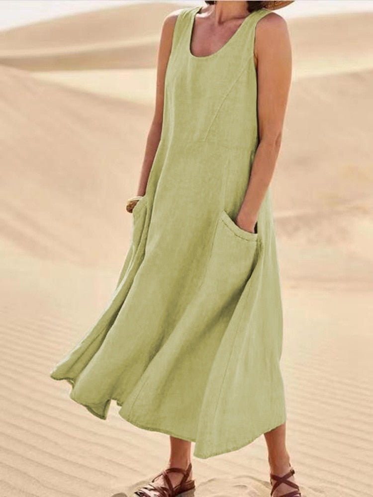 Maria - Vestido Elegante de Primavera