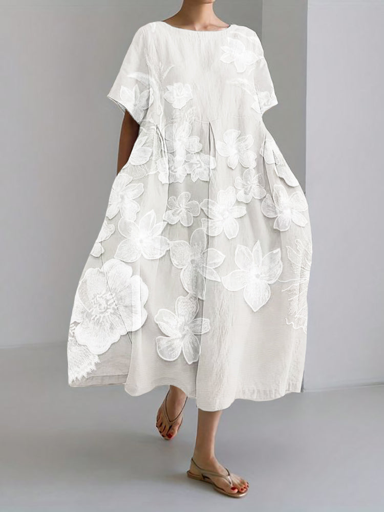 Elena™ Vestido Elegante con Estampado Floral