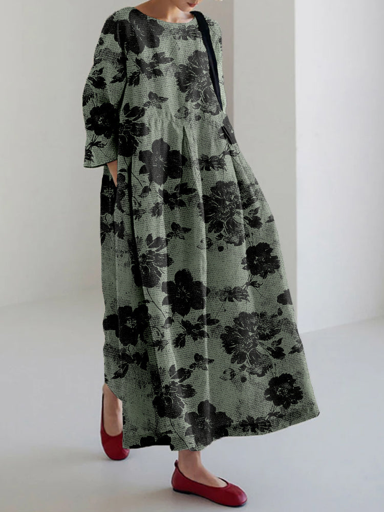 Vestido de Impresión Botánica Laia™