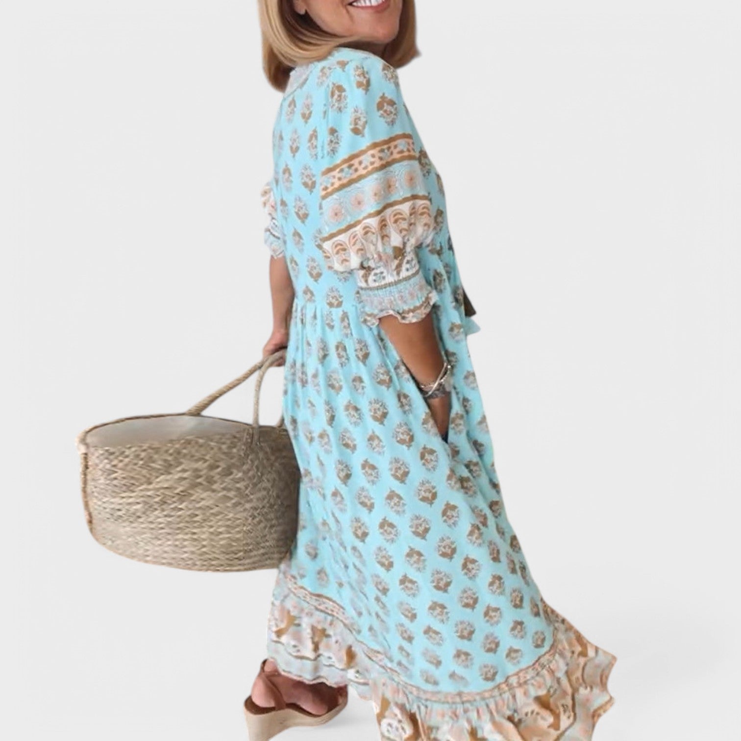 Isla – Vestido de Primavera Radiante