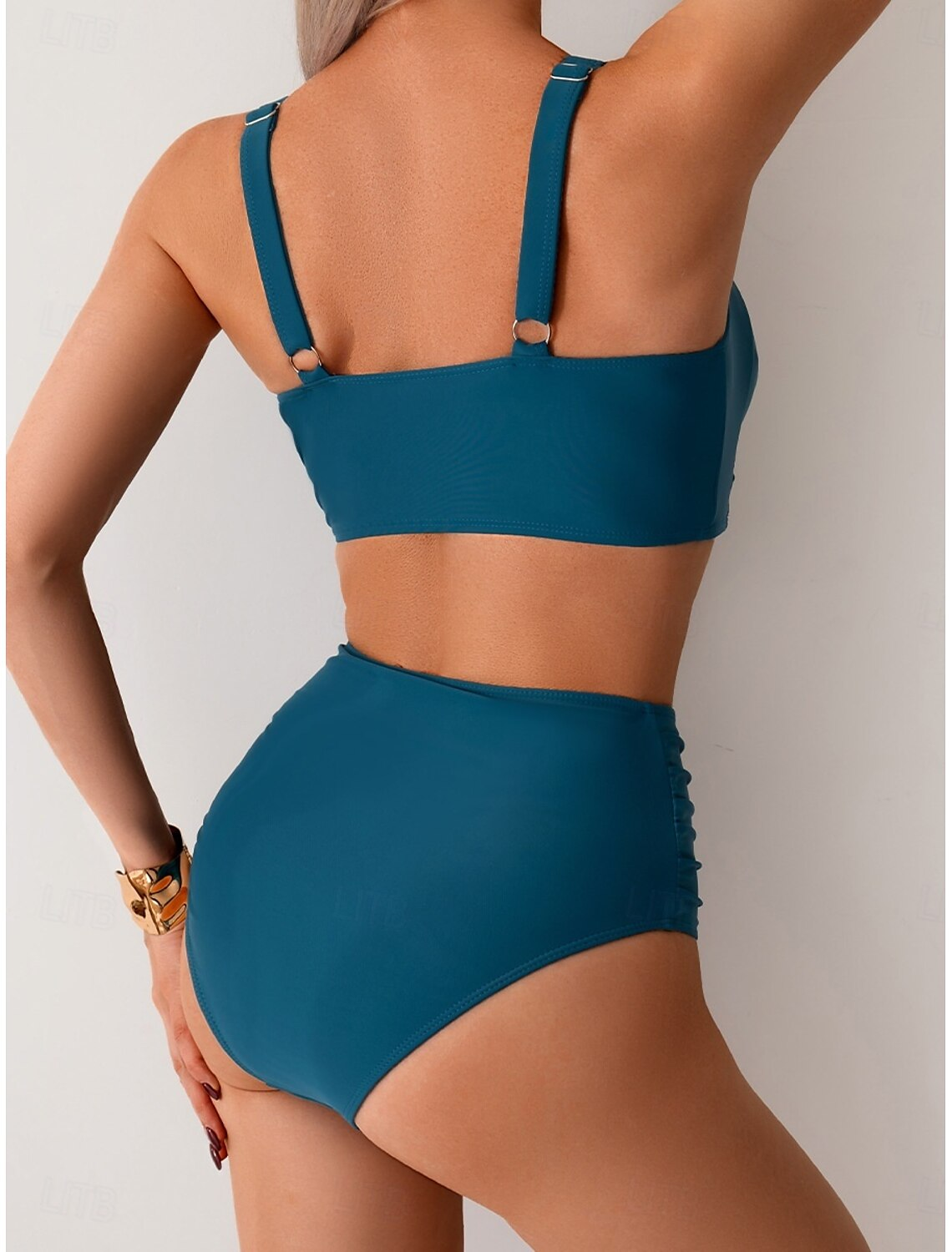 Daniela - Biquíni em tecido com pregas