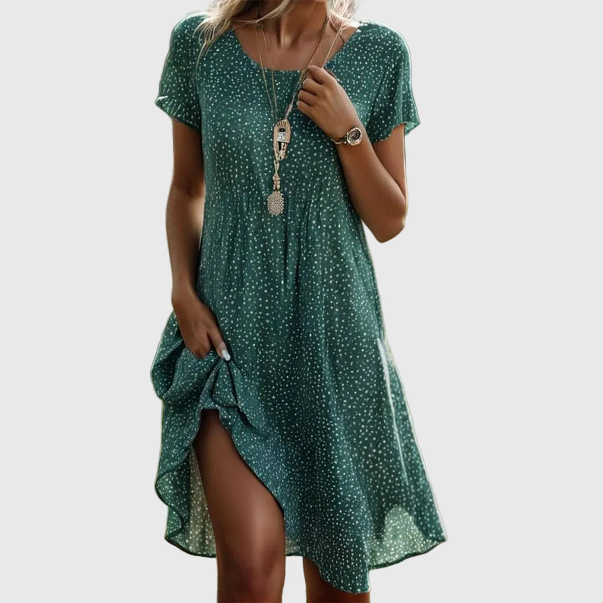 Paz | Vestido Midi Lujo